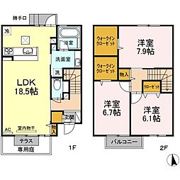 間取図画像 3LDK