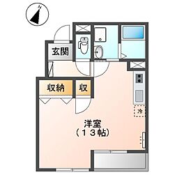 間取図画像 ワンルーム