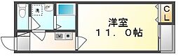 間取図画像 1K