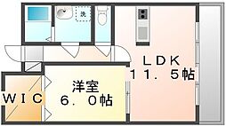 Aty 1LDKの間取図画像