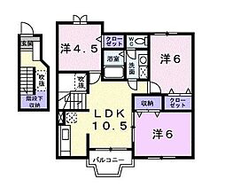 ファインブラザー 3LDKの間取図画像