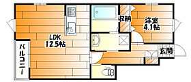 広島県広島市安佐南区長束西３丁目（賃貸アパート1LDK・1階・42.45㎡） その2