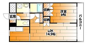 広島県広島市安佐南区山本５丁目（賃貸マンション1LDK・1階・44.95㎡） その2