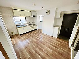 JR可部線 古市橋駅 徒歩8分の賃貸マンション 3階2LDKのリビング/ダイニング