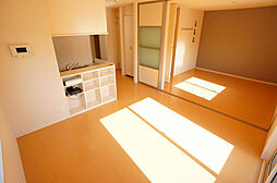 JR可部線 安芸長束駅 徒歩16分の賃貸アパート 1階2LDKのリビング/ダイニング