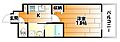 ピエール・ド・ロンサール4階6.4万円