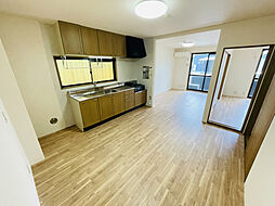 JR可部線 安芸長束駅 徒歩7分の賃貸アパート 1階2LDKのリビング/ダイニング