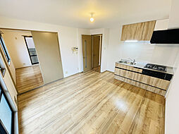 広島電鉄1系統 宇品2丁目駅 徒歩2分の賃貸アパート 1階2LDKのリビング/ダイニング