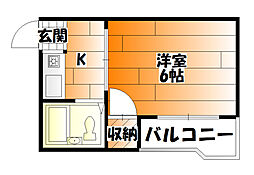 JR可部線 下祇園駅 徒歩6分 3階/-