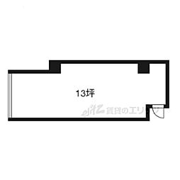 京都六角Nビルの間取図画像