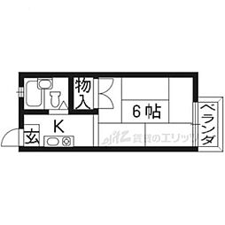 間取図画像 1K