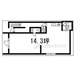 北白川テンビルの間取図画像