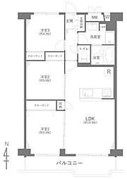 ボナハイツ中川A棟