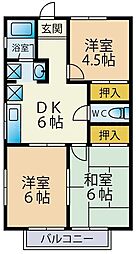 間取図画像 3DK