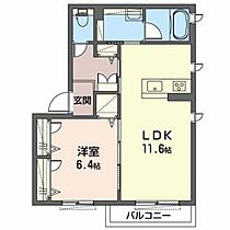 シャーメゾン　オーキッド  ｜ 京都府舞鶴市字福来（賃貸アパート1LDK・2階・45.25㎡） その2