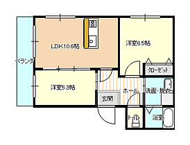 ＳＯＡＲＥ  ｜ 兵庫県丹波篠山市網掛（賃貸マンション2LDK・3階・51.64㎡） その2