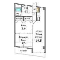 あさひレジデンス弐番館EAST 403 ｜ 栃木県宇都宮市昭和３丁目2-15（賃貸マンション2LDK・4階・58.30㎡） その2