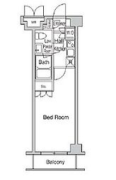 JR中央線 西荻窪駅 徒歩4分の賃貸マンション 3階1Kの間取り