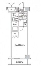 JR中央線 西荻窪駅 徒歩4分の賃貸マンション 1階1Kの間取り