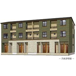 JR青梅線 河辺駅 徒歩27分の賃貸アパート