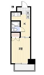TRUSTVALUE西荻窪 1Kの間取図画像