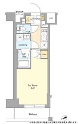 AIFLAT杉並高井戸 1Kの間取図画像
