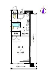 JR中央線 阿佐ケ谷駅 徒歩2分 4階/-
