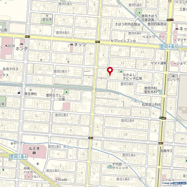 地図を拡大表示
