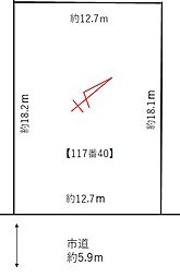 富谷市太子堂二丁目売土地の土地画像