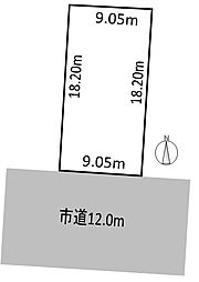 岩手県盛岡市向中野2丁目の土地画像