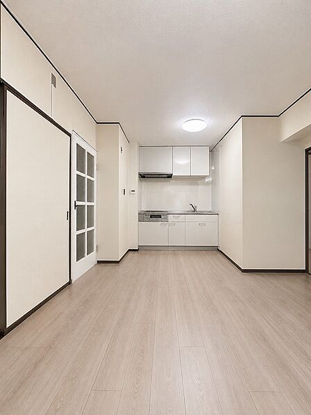 家具・家電を撤去後のイメージです。