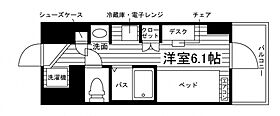 学生会館 Campus terrace  新宿百人町[食事付き]  ｜ 東京都新宿区百人町３丁目26-2（賃貸マンション1R・6階・16.40㎡） その2