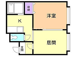 メモリアルハイツ 2階