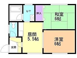 末広コーポ 2階/3