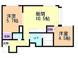 スイートネス 1階