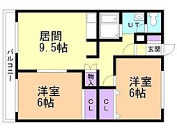 エーコーパティオス 2階