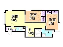 チェリー2・5B 1階/103