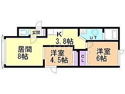ノヴェル215　Ａ棟 2階