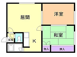 バス 道北バス永山2条2丁目下車 徒歩10分