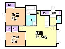 パリティー 2階