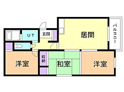 南5条ハイツ 3階