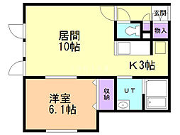 グランピア3・3ｋａｇｕｒａ 2階