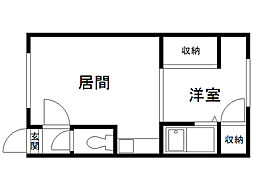 クリスティーヌ　Ａ 1階
