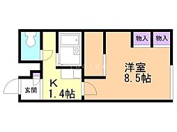 レオパレスｄｕｏ．Ｆ 1階