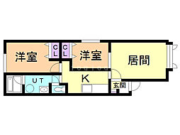 アスティ4・6イースト 2階