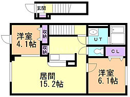グランツ　メゾン 2階