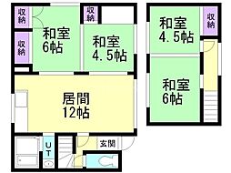 バス 道北バス永山2条14丁目下車 徒歩5分
