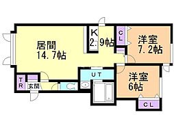 エルヴィータ 1階
