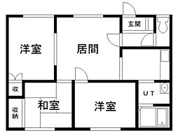 ハイツ行場Ａ 1階