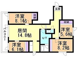間取図画像 4LDK